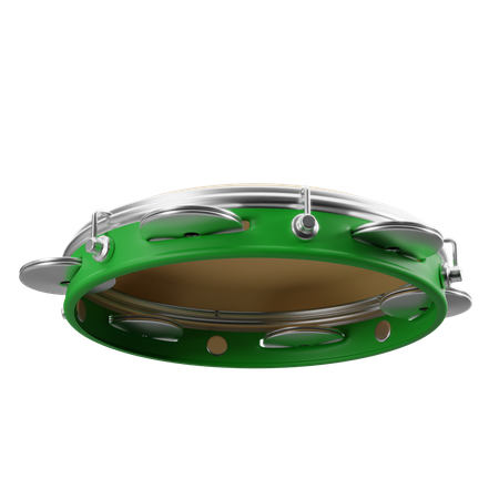 Festa Junina Tambourine  3D Icon