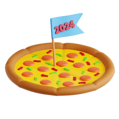 Festa da Pizza  3D Icon