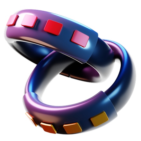 Pulseira do festival  3D Icon