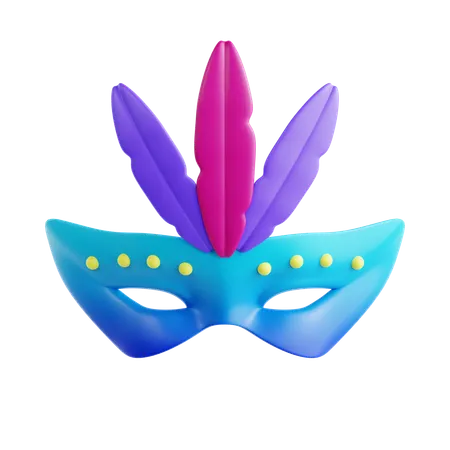 Festive Mask  3D Icon