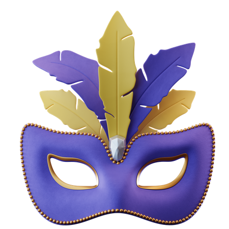 Festive Mask  3D Icon