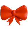 Festive Red Bow
