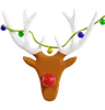 Festive Reindeer Decoration
