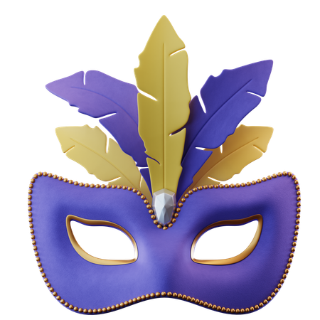 Festliche Maske  3D Icon