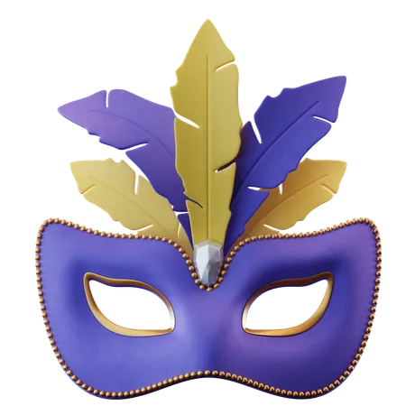 Festliche Maske  3D Icon