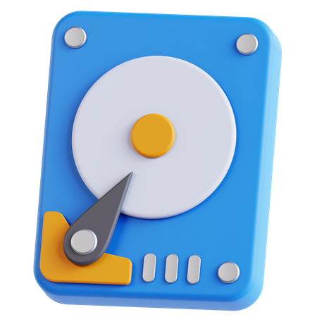 Festplatte  3D Icon