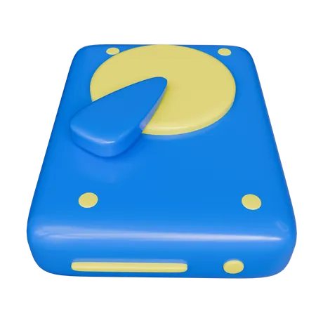 Festplatte  3D Icon