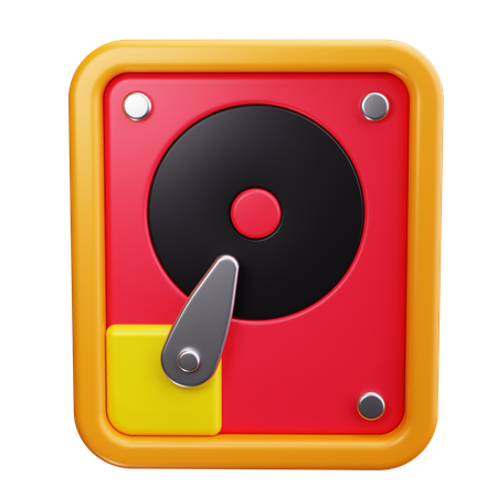 Festplatte  3D Icon