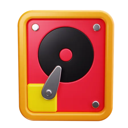 Festplatte  3D Icon