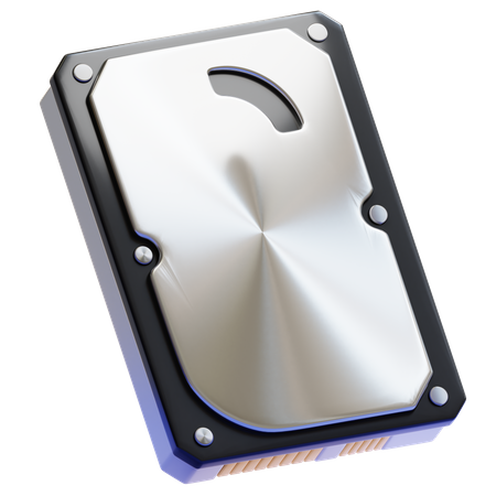 Festplatte  3D Icon