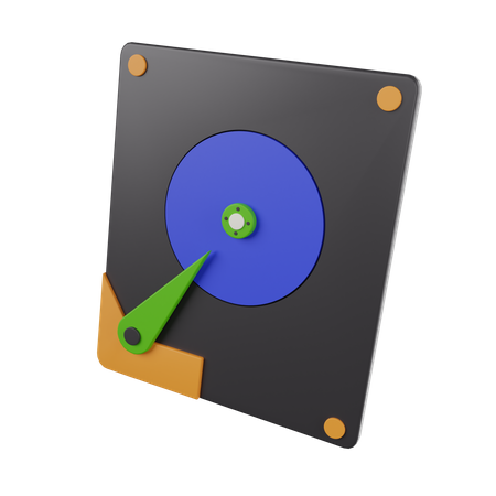 Festplatte  3D Icon