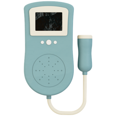 Fetal Doppler  3D Icon