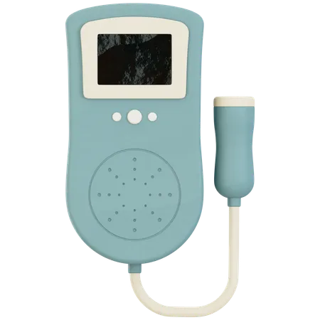 Fetal Doppler  3D Icon