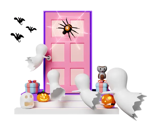 Fête d'Halloween  3D Icon