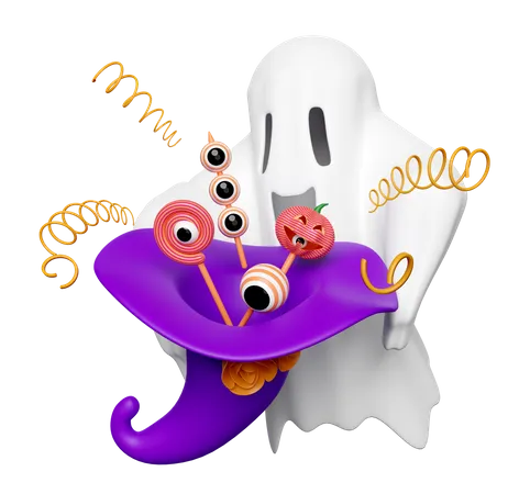 Célébration d'Halloween  3D Icon