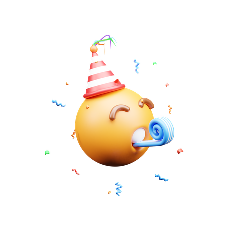 Emoji de fête  3D Icon