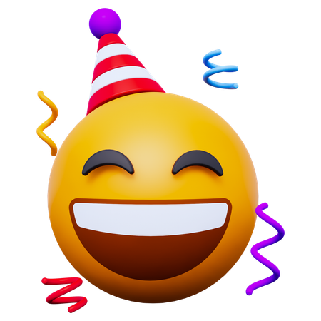 Emoji de fête  3D Icon