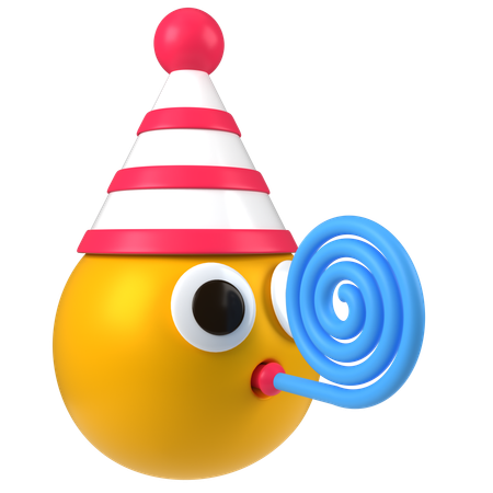 Emoji de fête  3D Icon