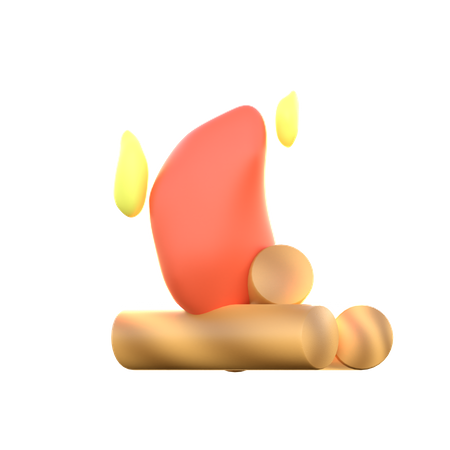 Feu  3D Icon