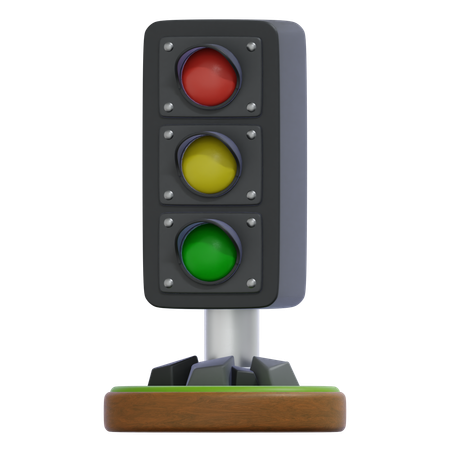 Feu de circulation  3D Icon