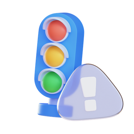 Feu de circulation  3D Icon