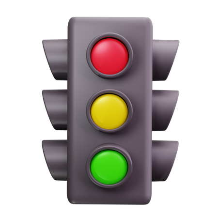 Feu de circulation  3D Icon