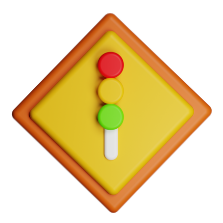 Feu de circulation  3D Icon