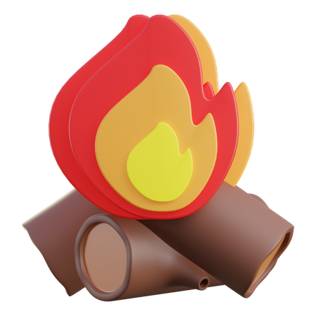 Feu  3D Icon