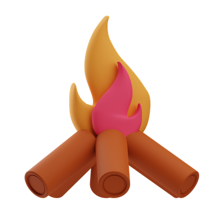 Feu  3D Icon