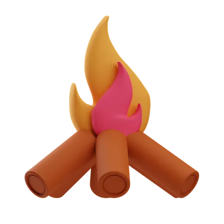 Feu  3D Icon