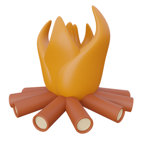 Feu  3D Icon