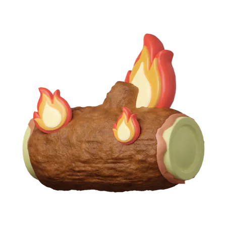 Feu de joie de Noël  3D Icon