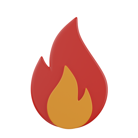 Feuer  3D Icon