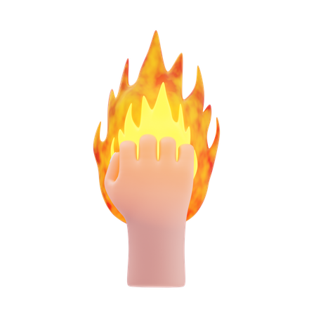 Feuer  3D Icon