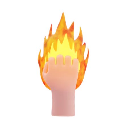 Feuer  3D Icon