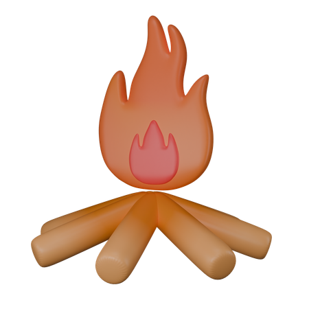 Feuer  3D Icon