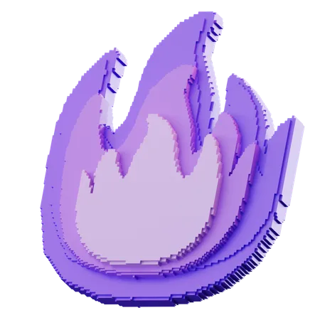 Feuer  3D Icon