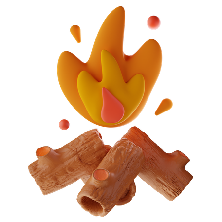 Feuer  3D Icon