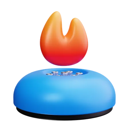 Feuer  3D Icon