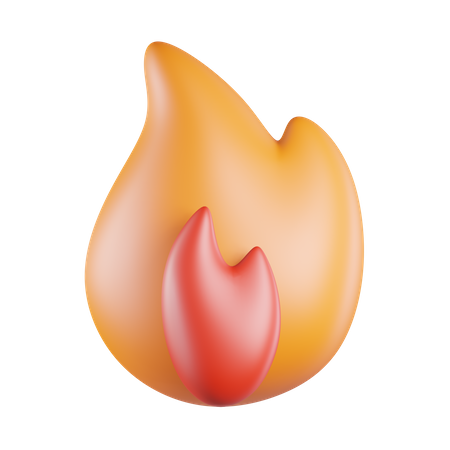 Feuer  3D Icon