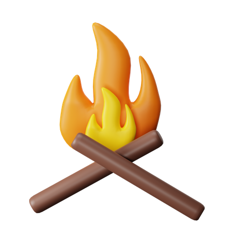 Feuer  3D Icon