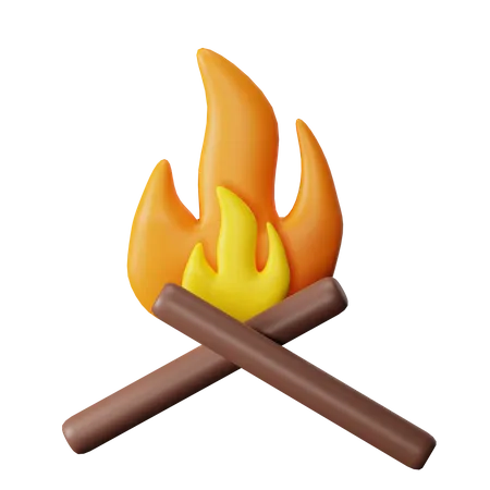 Feuer  3D Icon