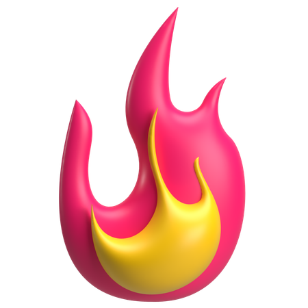 Feuer Flammen  3D Icon