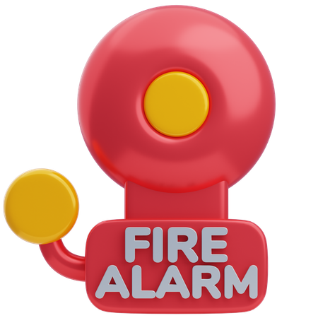 Feueralarm  3D Icon