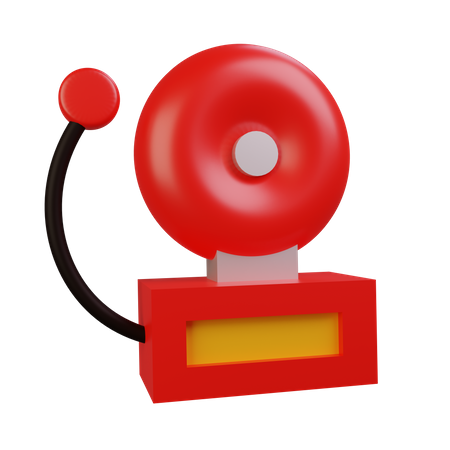 Feueralarm  3D Illustration