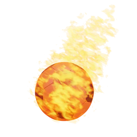 Feuerball  3D Icon