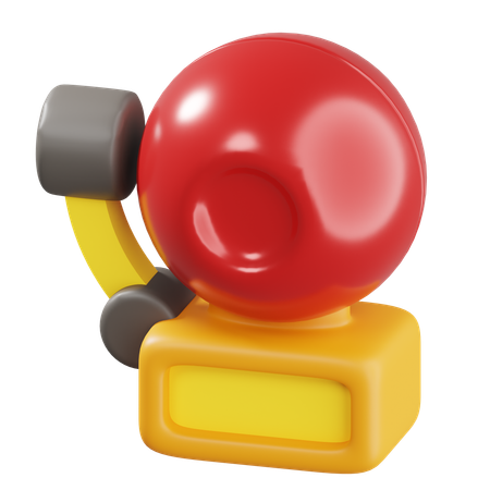 Feueralarm  3D Icon