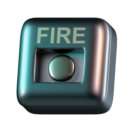 Feuerknopf  3D Icon