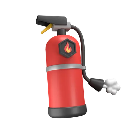 Feuerlöscher  3D Icon