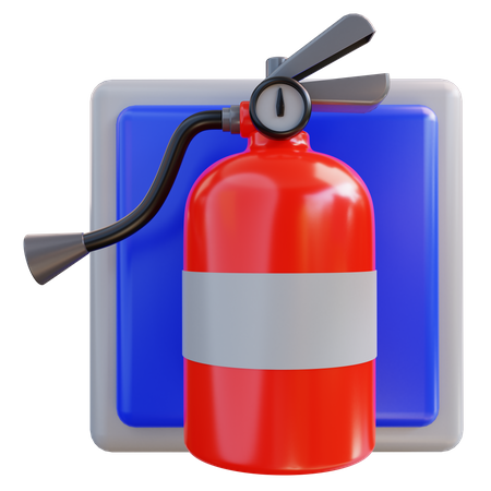 Feuerlöscher  3D Icon